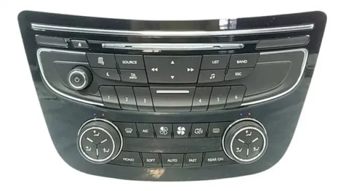 Comando Som Ar-condicionado Peugeot 508 Thp 2013 56318