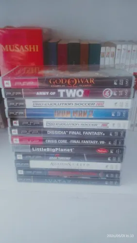 12 jogos PSP originais 