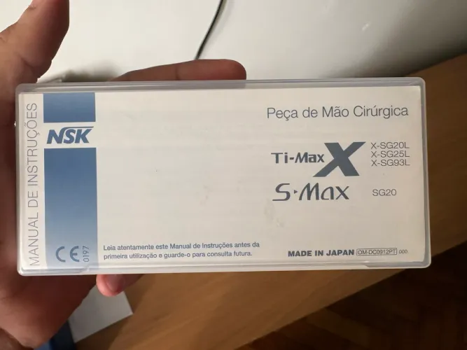 Contra-ângulo de implante NSK 20:1 Ti-max SG20 (sem led)