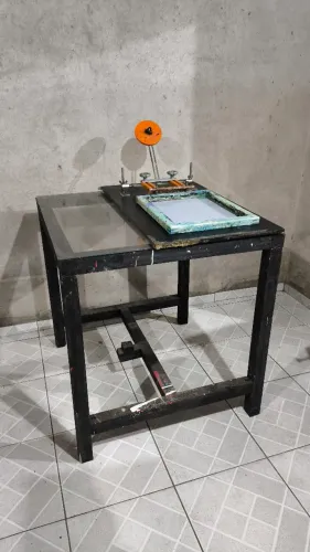 MESA DE IMPRESSÃO SERIGRAFIA