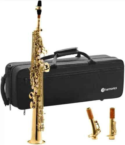 Sax soprano Harmonics novo com garantia