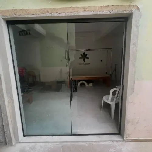 Porta de correr 2 folhas 1500x2100