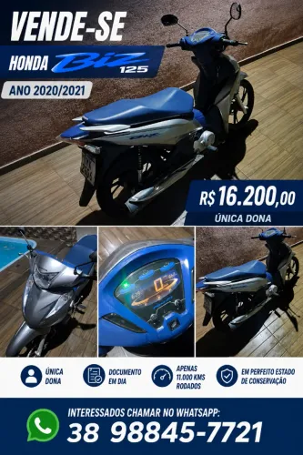Honda Biz 125 flex 2021