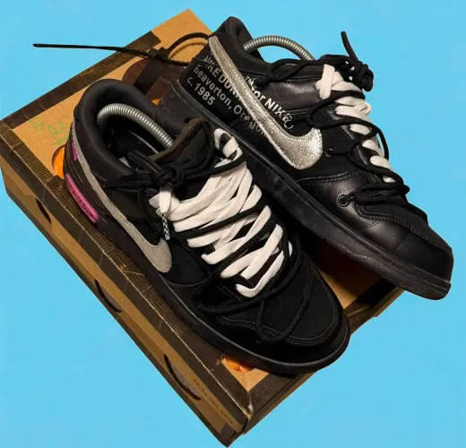 Nike dunk off white lot 50
