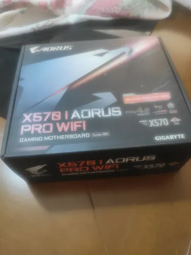 Placa mãe mini itx AM4 X570I aorus pro wifi