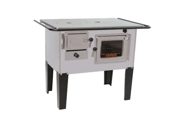 Fogão a Lenha n2 inox forno inox com termômetro
