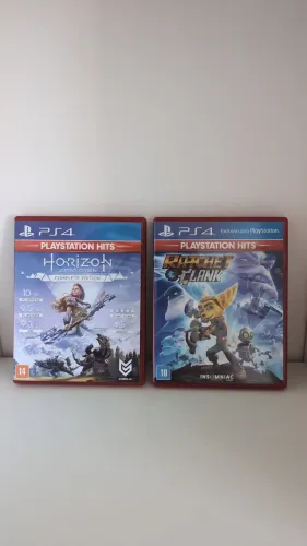 Jogos PS4: Horizon Zero Dawn // Ratchet e Clank