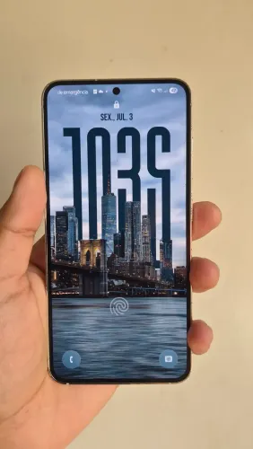 S23 128GB - Branco impecável
