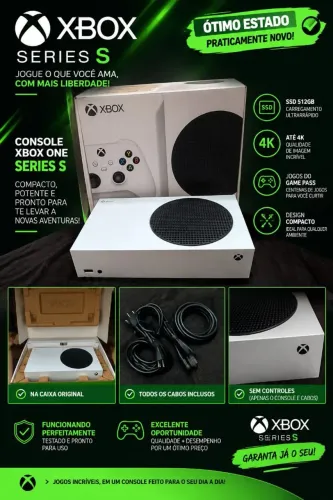 Xbox Series S Ótimo estado!