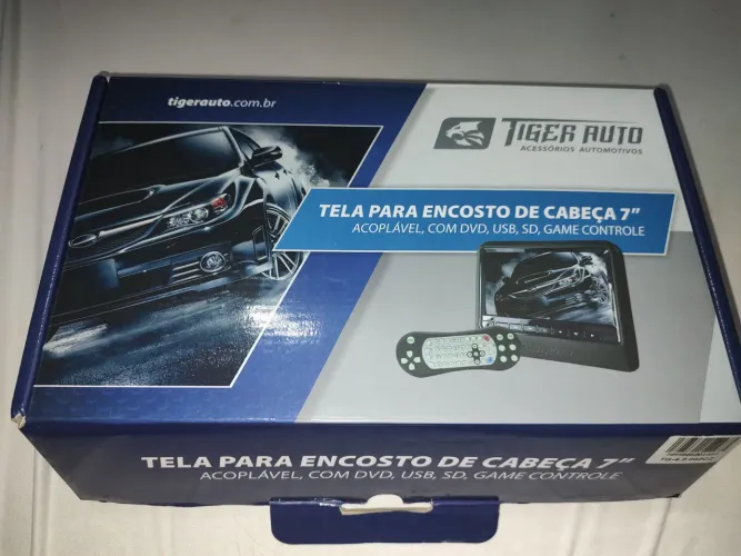 Tela para encosto de cabeça 7"