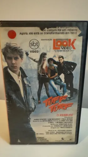 VHS Filme Tuff Turf - O Rebelde