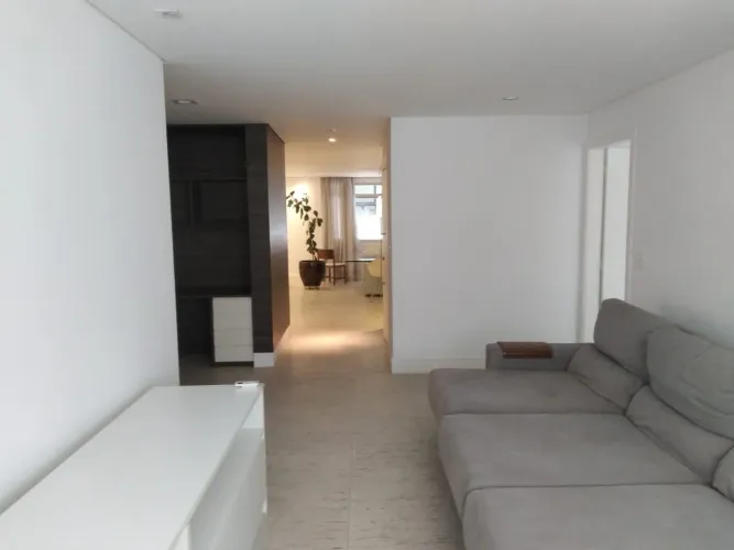 Apartamento para locação - semi mobiliado, 04 dormitorios sendo 2 suites e closet, ar cond
