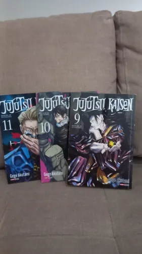 Jujutsu Kaisen volumes 9,10 e 11(também vendo separado 35 cada)