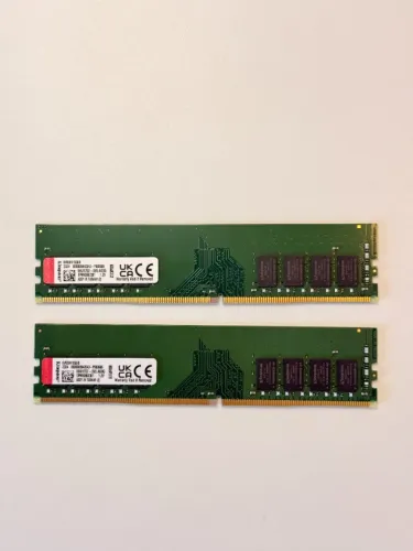 Memória Ram Kingston DDR4 16GB 2666MHz (2X8GB) UR0295 KVR26N19S8/8