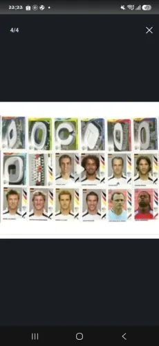 FIGURINHAS COPA DO MUNDO 2006