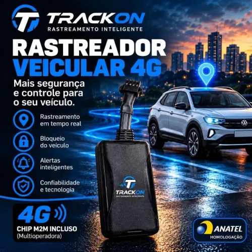 Rastreador veicular 4G