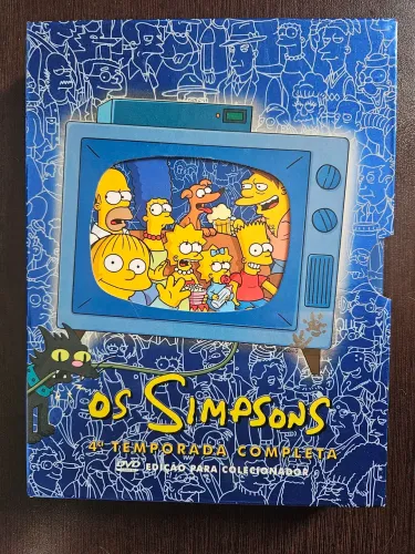 DVD Os Simpsons 4 (quarta) temporada completa edição para colecionador - original 