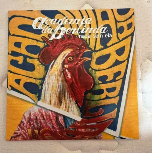 LP Disco de Vinil - Academia da Berlinda - Nada Sem Ela - Disco Duplo RARO