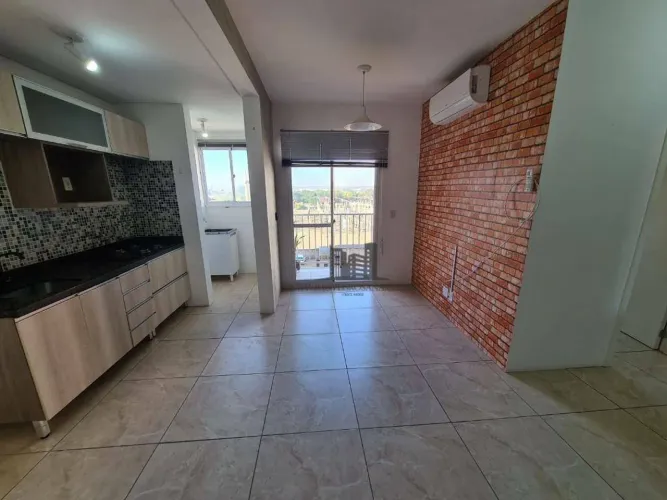 Apartamento de 2 dormitórios semi mobiliado com 01 box/vaga para locação no Bairro Fátima 