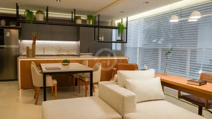 Apto 1 Quarto no Euro Towers Park Lozandes 45m² Pronto com Escaninho