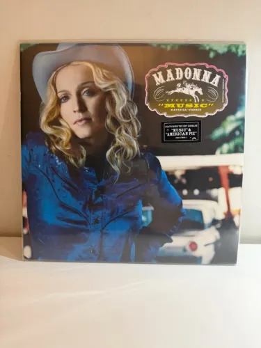 Madonna - Music vinil preto seminovo