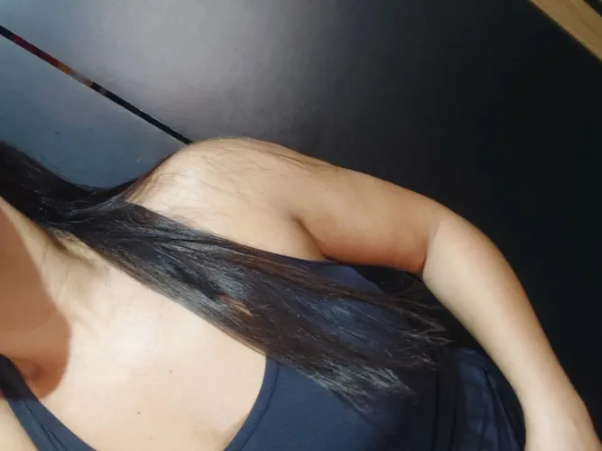Cabelo humano usado apenas 1 mês, 45 cm de comprimento, 6 telas no tic tac e 75 cabeças 