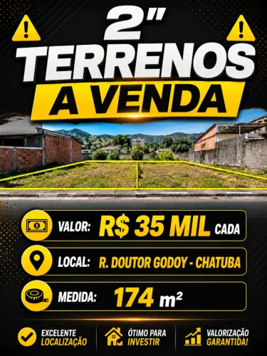 2 TERRENOS A VENDA NA CHATUBA - MESQUITA - RJ