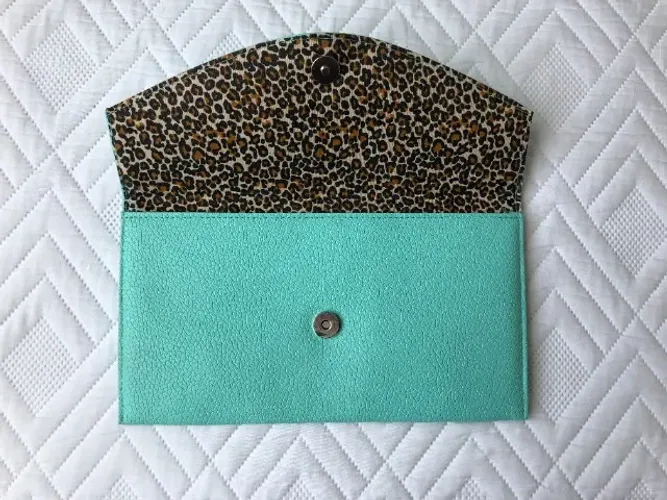 Bolsa de Mão Turquesa