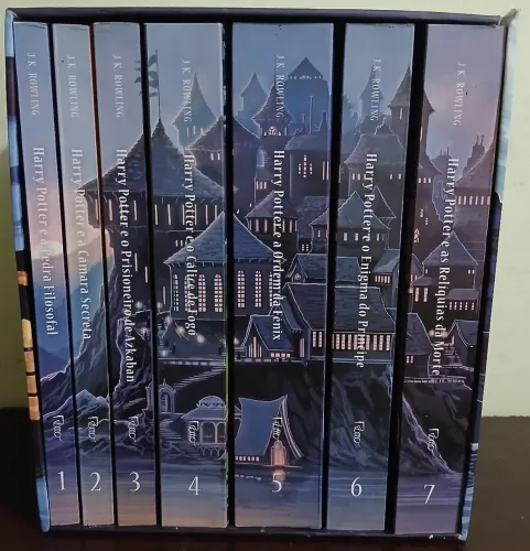 HARRY POTTER SÉRIE COMPLETA BOX COMPLETO