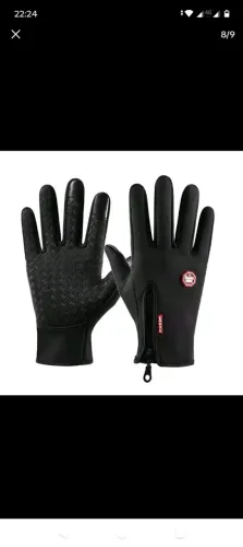 Luva térmica para motociclista/ciclista