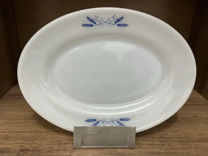 Travessa Colorex Trigo Azul 36x24cm