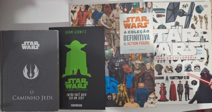 Lote Star Wars: 4 Livros de Colecionador