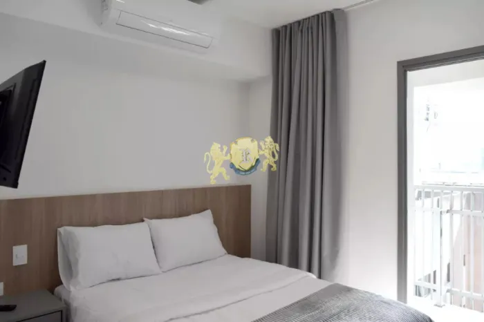 Flat com 1 Quarto para alugar, 23m² no Paraíso, São Paulo SP - Edifício H PAULISTA
