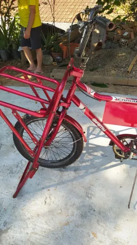 Bicicleta cargueira samy usada 