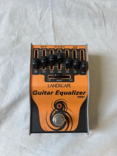 Pedal Guitar Equalizer Landscape