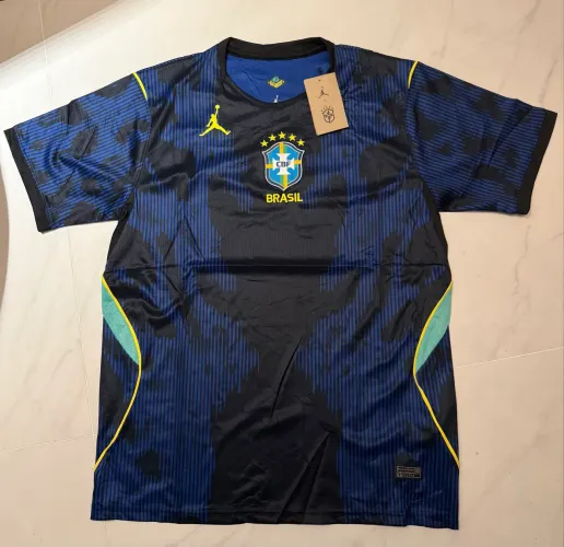 Camiseta Brasil - Azul Jordan
