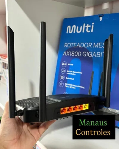 Roteador Mesh 2G / 5G AX1800 Multi 900 Mbps - Promoção 