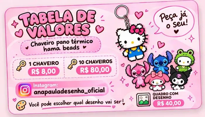 Chaveiro personalizado