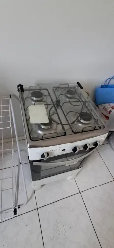 Fogão usado com mangueira