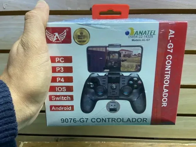 Controle para Celular AL-G7 - Jogo no Celular como um Pro!
