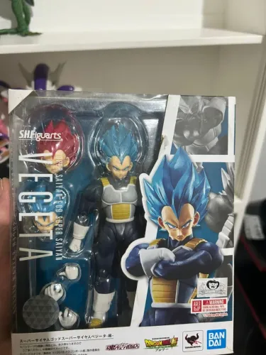 Vegeta Blue filme do Broly Sh Figuarts Bandai