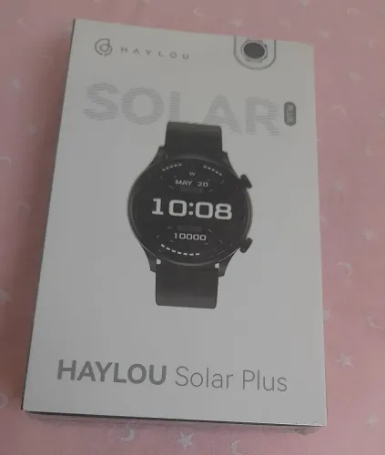 RELÓGIO SMART HAYLOU SOLAR PLUSS
