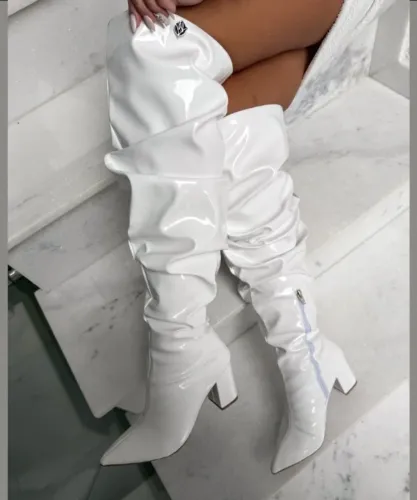 Bota branca 