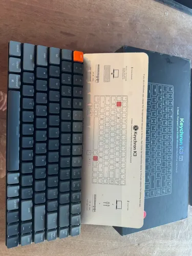 Keychron K3 RGB Wireless | Low Profile | Brown Switch | Completo na caixa