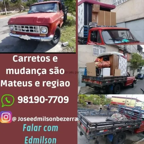 Carreto e mudança são Mateus e região 