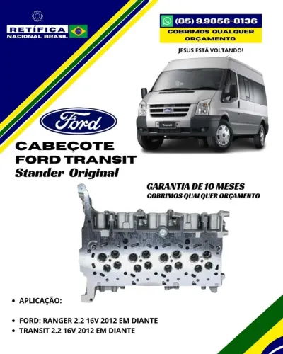 Promoção de Cabeçote Ford Transit