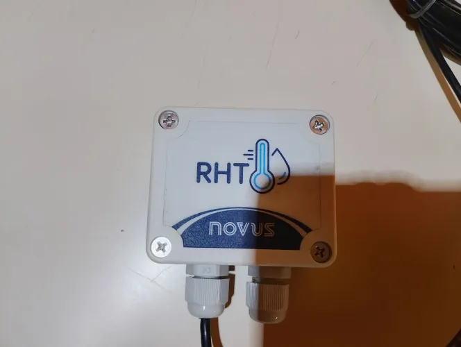 Transmissor de temperatura Novus RHT P10