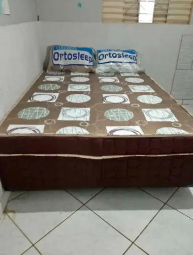 Cama box casal