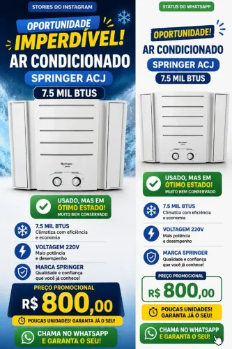 Ar Condicionado ACJ (janela)
