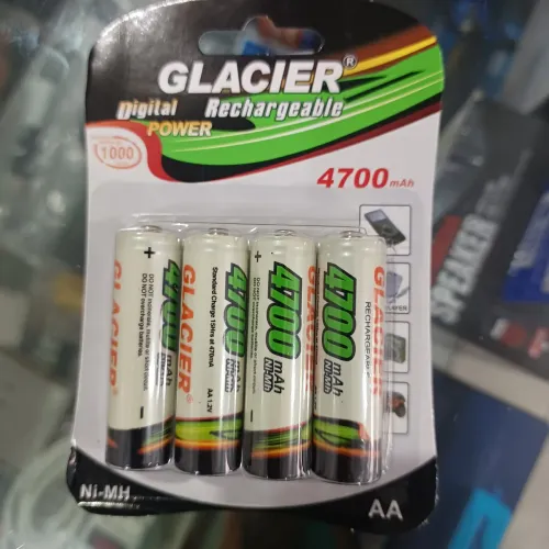 Pilhas Recarregáveis Glacier AA